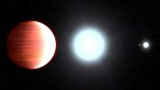 Hubble Telescope Observes Exoplanet that Snows Sunscreen
