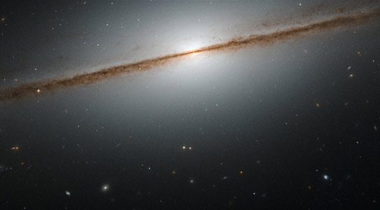 Hubble Telescope Views NGC 7814