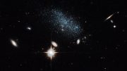 Hubble Uncovers a Galaxy Pair Coming in from the Wilderness