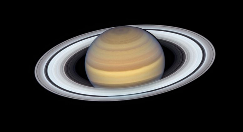 Hubble View of Saturn 2019