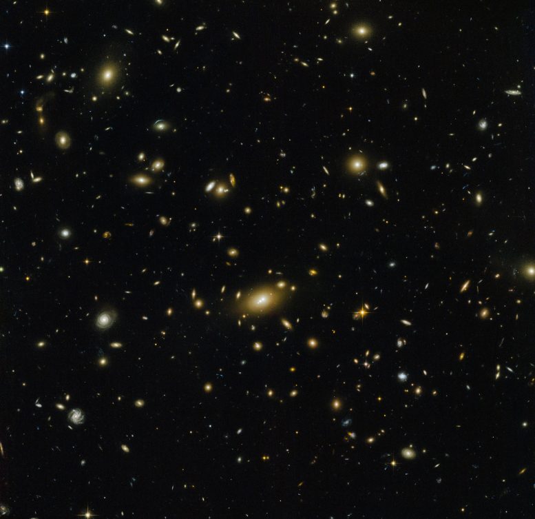Hubble Views Abell 1300