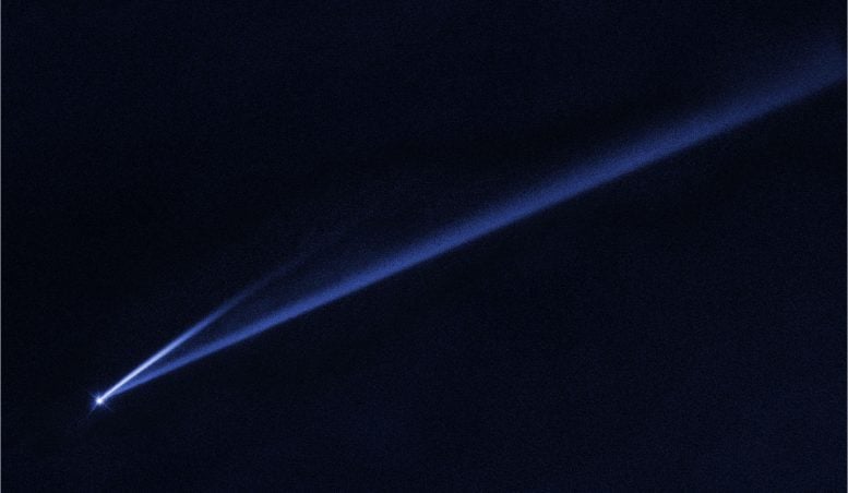 Hubble Views Asteroid Coming Apart