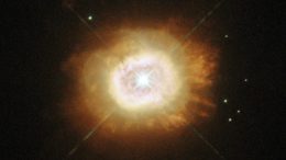 Hubble Views Campbells Hydrogen Star