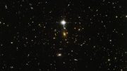 Hubble Views Galaxy Cluster WHL J24.3324-8.477