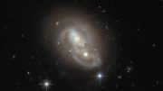 Hubble Views Galaxy IRAS 06076-2139