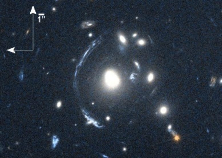 Hubble Views Galaxy S0901