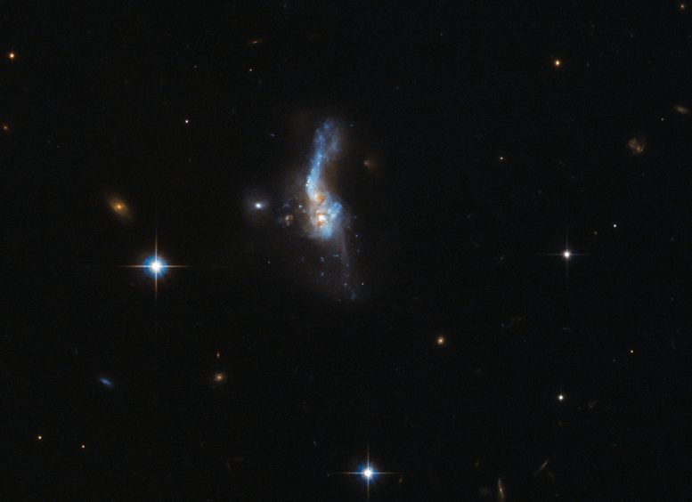 Hubble Views IRAS 14348-1447