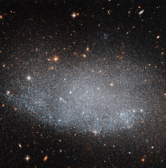 Hubble Views Irregular Galaxy UGC 8201