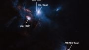 Hubble Views Multiple Star System XZ Tauri