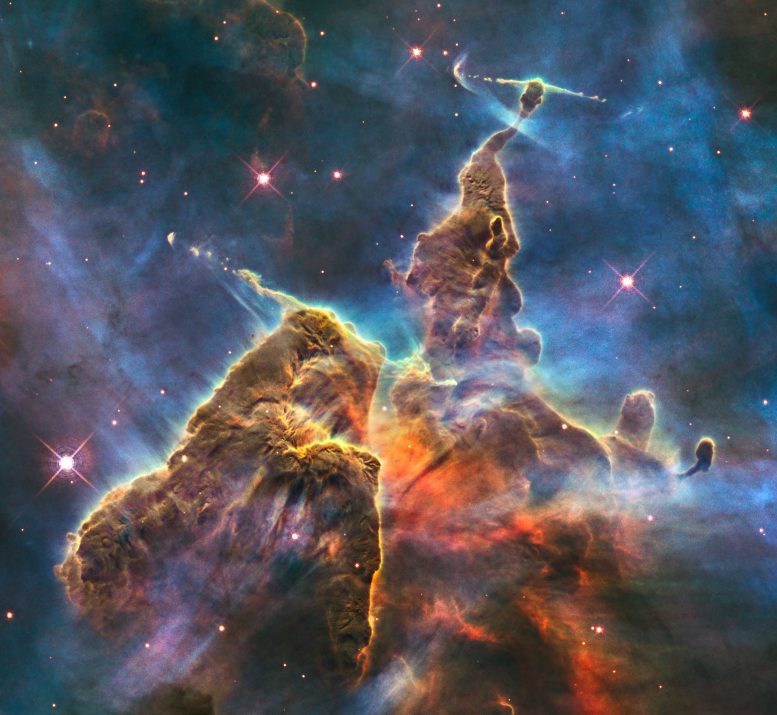Hubble Views Mystic Mountain