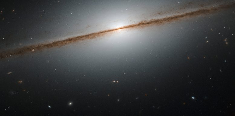 Hubble Views NGC 7814