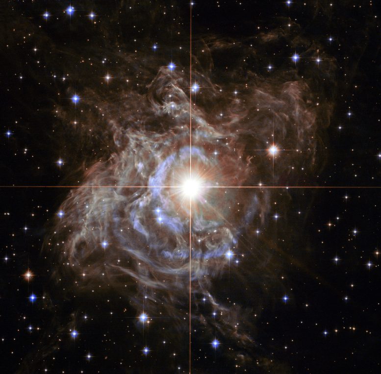 Hubble vede RS Puppis