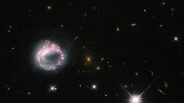 Hubble Views Ring Galaxy Zw II 28