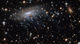 Hubble Views Spiral Galaxy ESO 137-001
