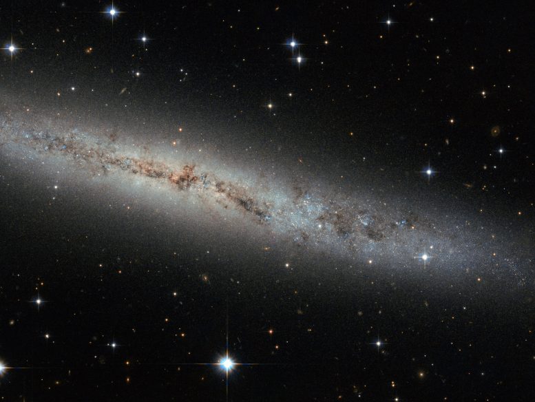 Hubble Views Spiral Galaxy ESO 373 8