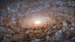 Hubble Views Spiral Galaxy NGC 3521