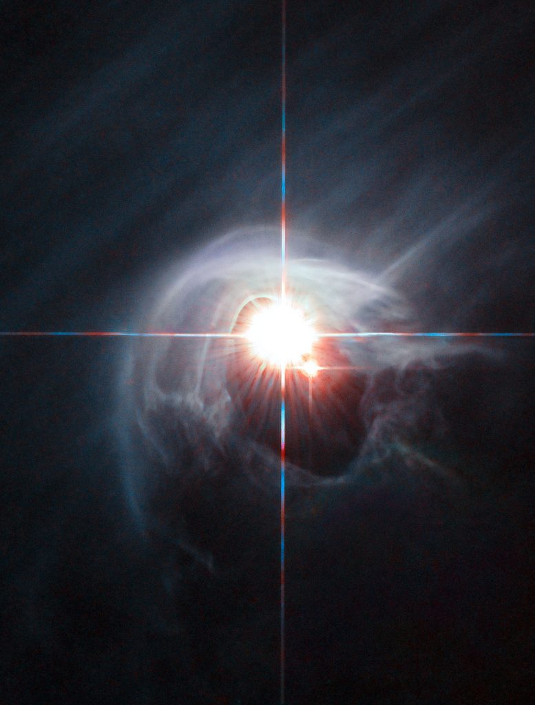 Hubble Views Star System DI Cha