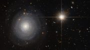 Hubble Views Starburst Galaxy MCG+07-33-027