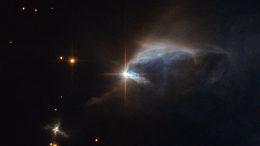 Hubble Views Young Forming Star Known as HBC 1