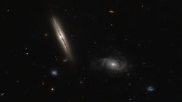 Hubble Views a Misbehaving Spiral Galaxy