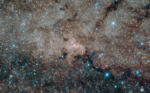 Hubble Views the Center of the Milky Way
