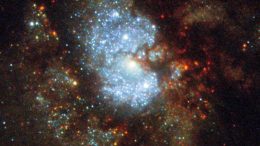 Hubble Views the Hidden Galaxy