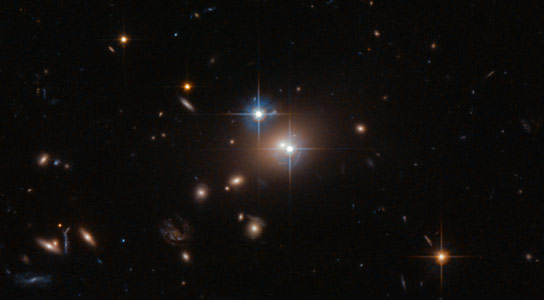 Hubble Views the Twin Quasar