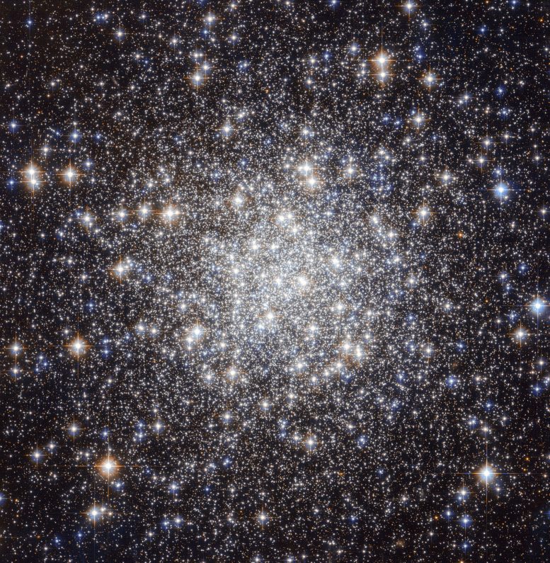 Hubble image of the globular cluster Messier 56