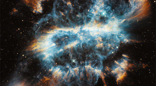 Hubble image of the planetary nebula NGC 5189