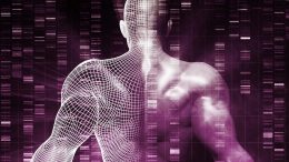 Human Body DNA Genetics Concept