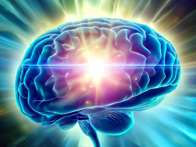 Human Brain Boost Healing Concept