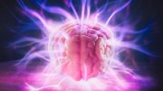Human Brain Power Energy Concept