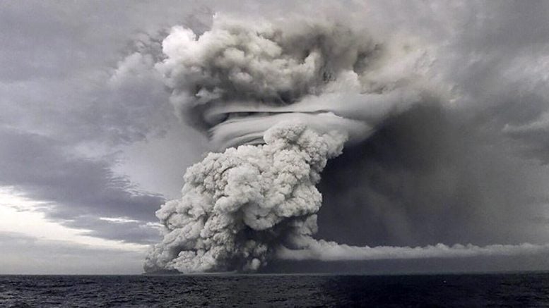 Hunga Tonga Volcano Eruption