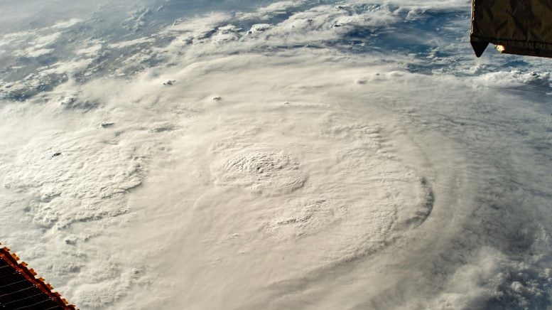 Hurricane Beryl From Space Station