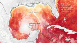 Hurricane Delta NASA