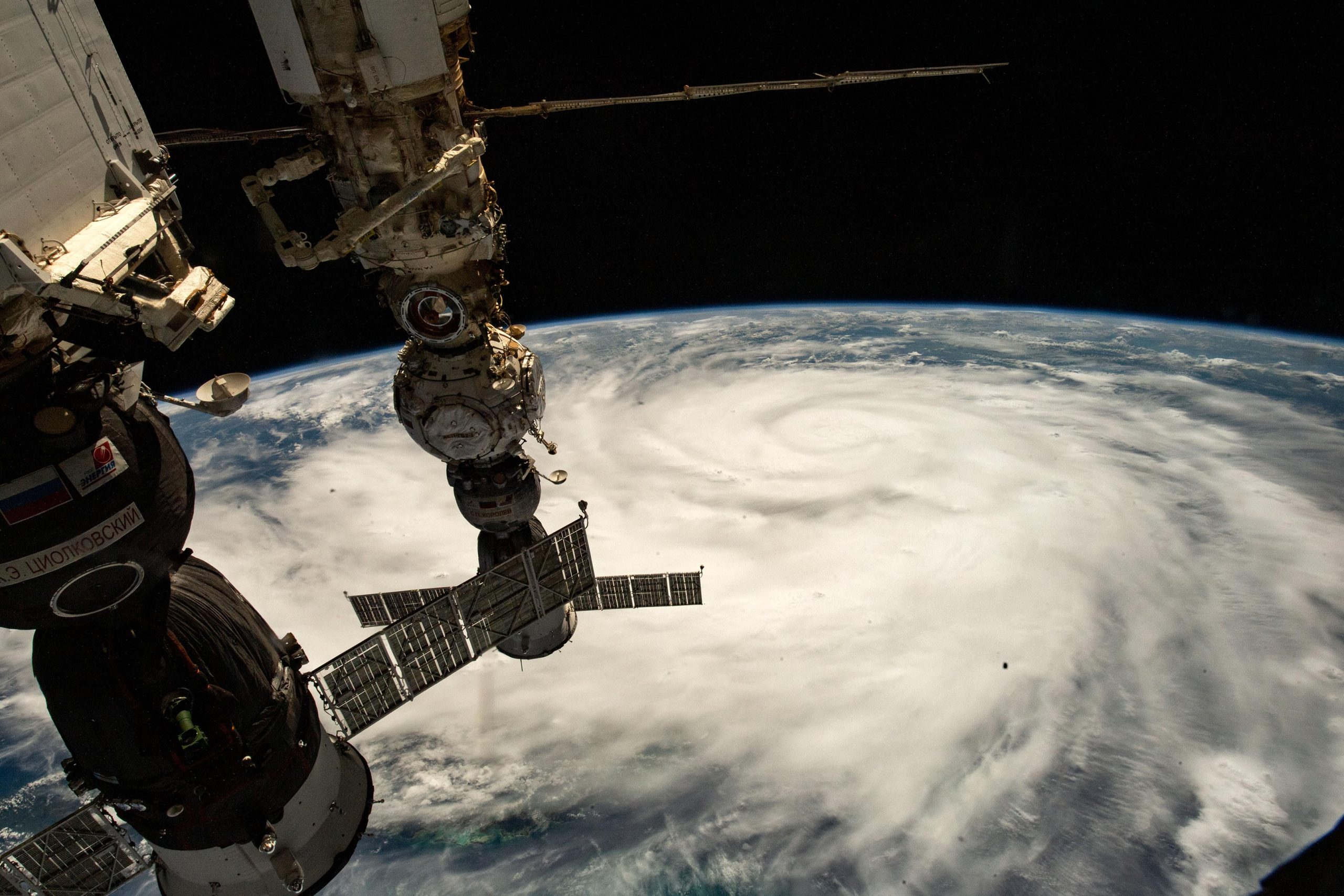 Hurrikan Ian in atemberaubenden Fotos von der Internationalen Raumstation festgehalten