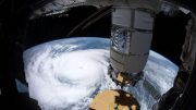 Hurricane Ida International Space Station