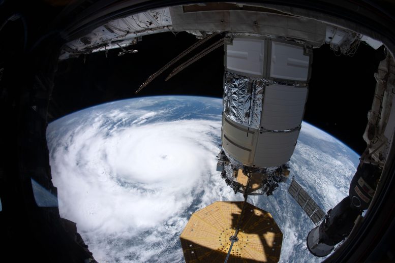 International Space Station Hurricane Ida