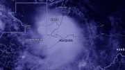Hurricane Nana Making Landfall