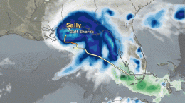 Hurricane Sally NASA Satellite
