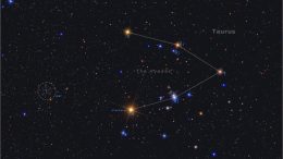 Hyades Open Star Cluster in Taurus