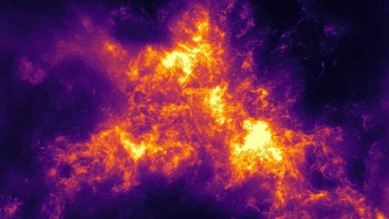 Hydrogen Emitted From Small Magellanic Cloud