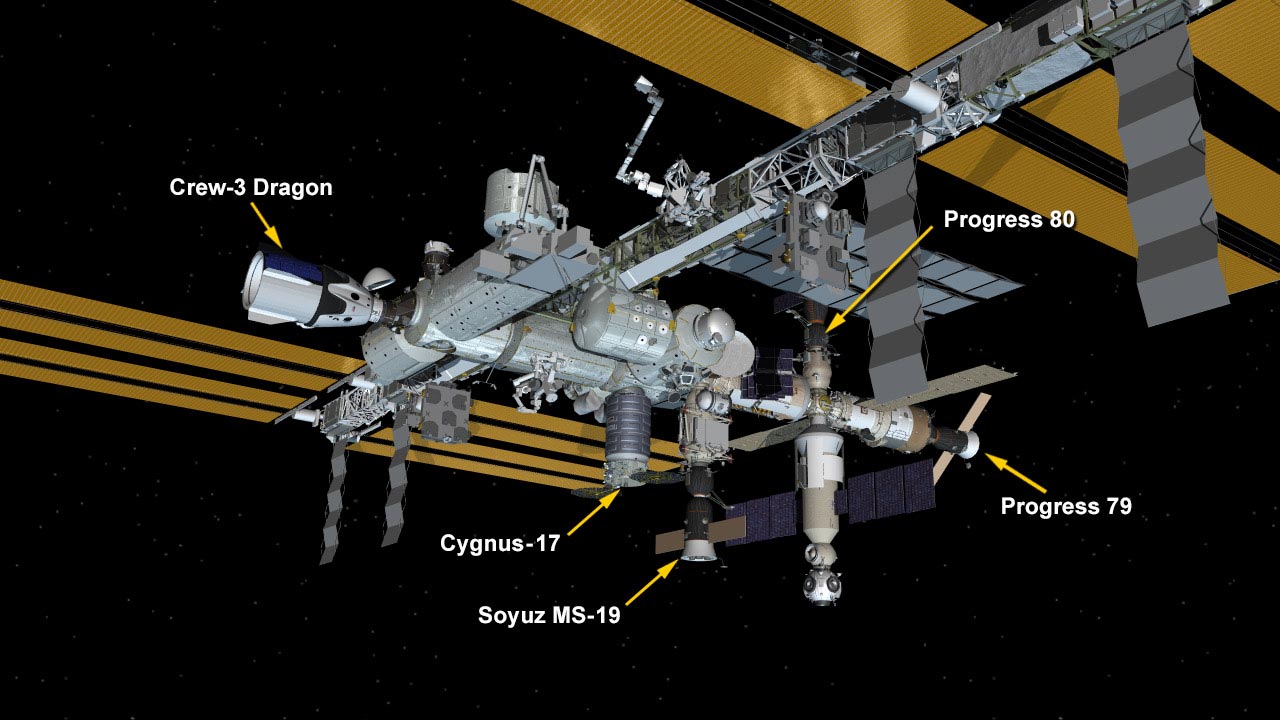 Cygnus Spacecraft Installed to Space Station for Cargo Transfers