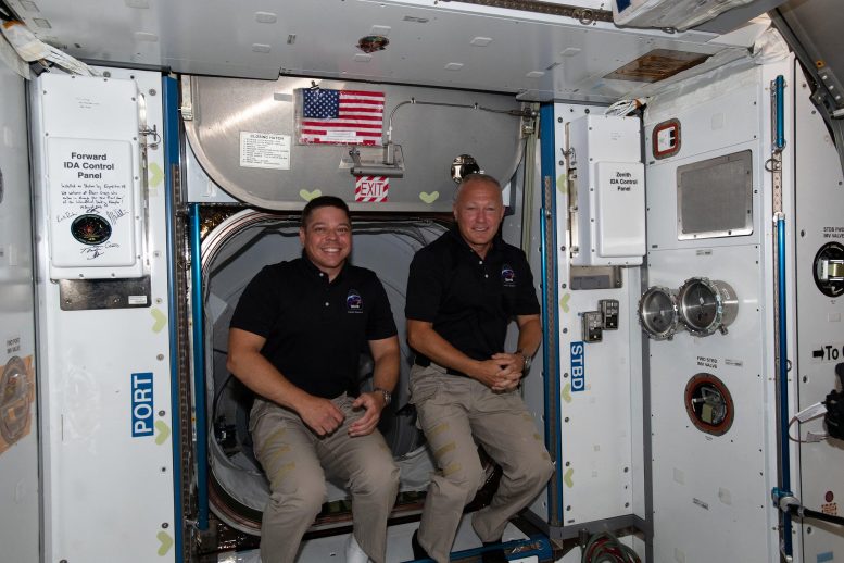 ISS Crew Bob Behnken and Doug Hurley