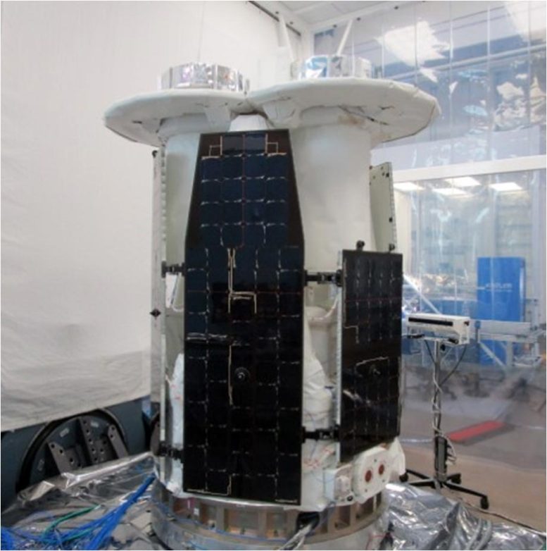 IXPE Observatory in Stowed Position During Testing