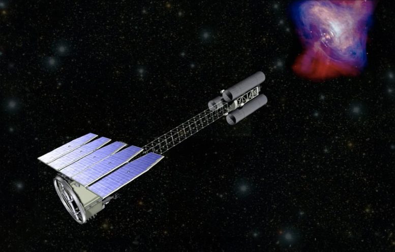 IXPE Spacecraft Studying High-Energy Phenomena