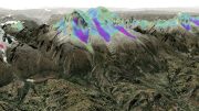 Ice Flow Velocities for Andean Glaciers