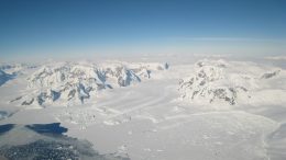 Ice Flowing in Antarctica