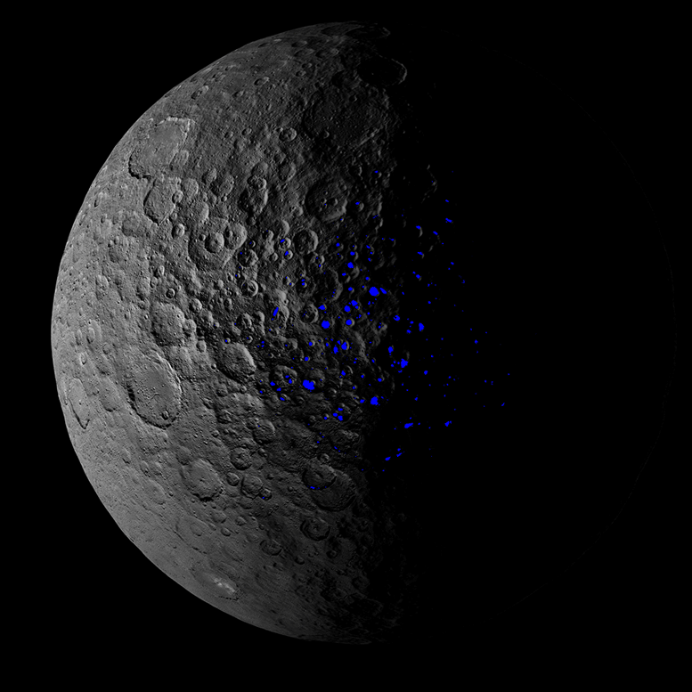 Ice Linked to Tilt History of Ceres