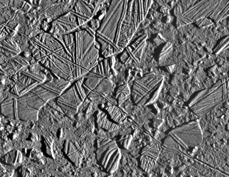 Ice Rich Crust of Europa
